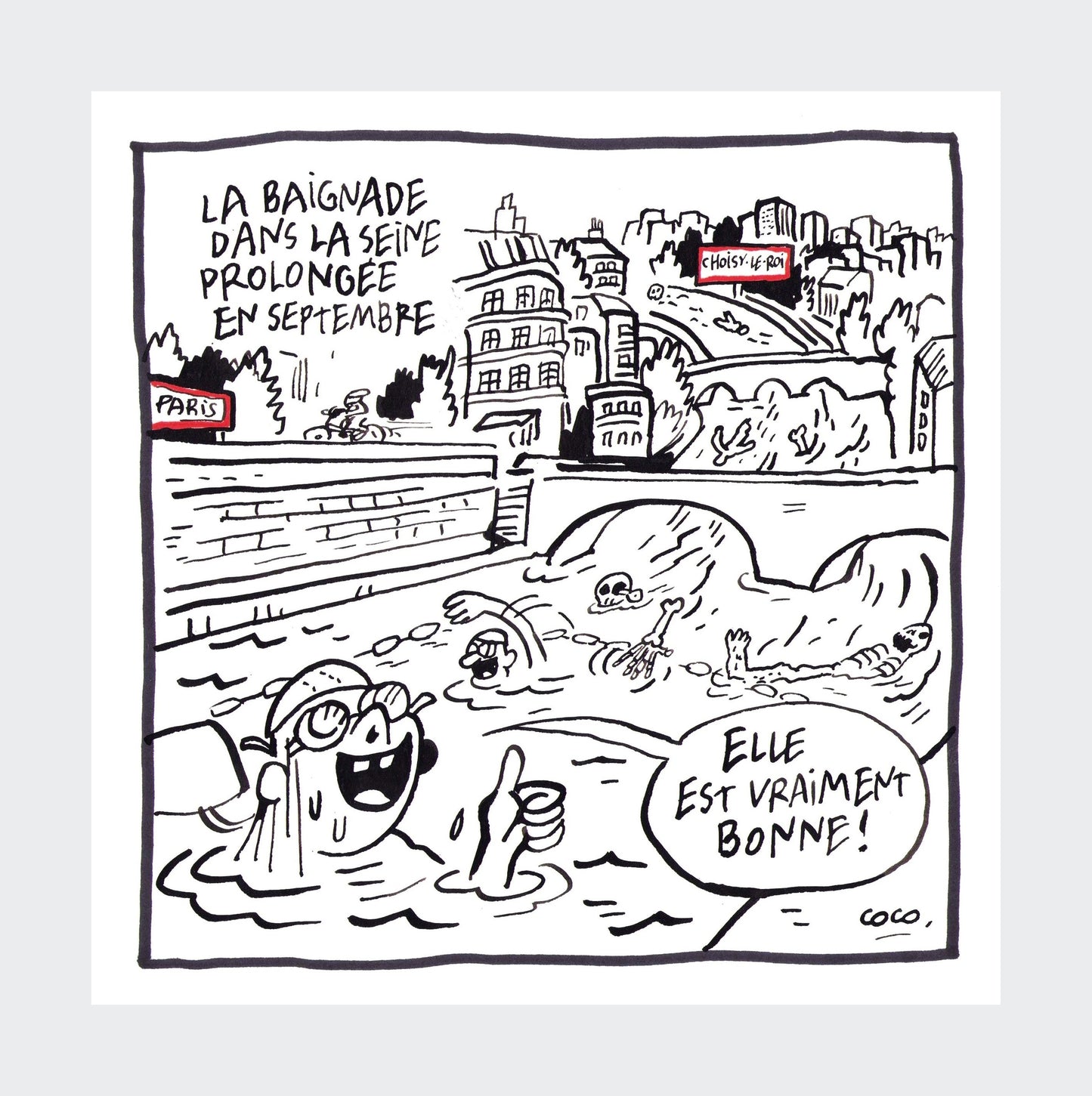 la baignade - artwork