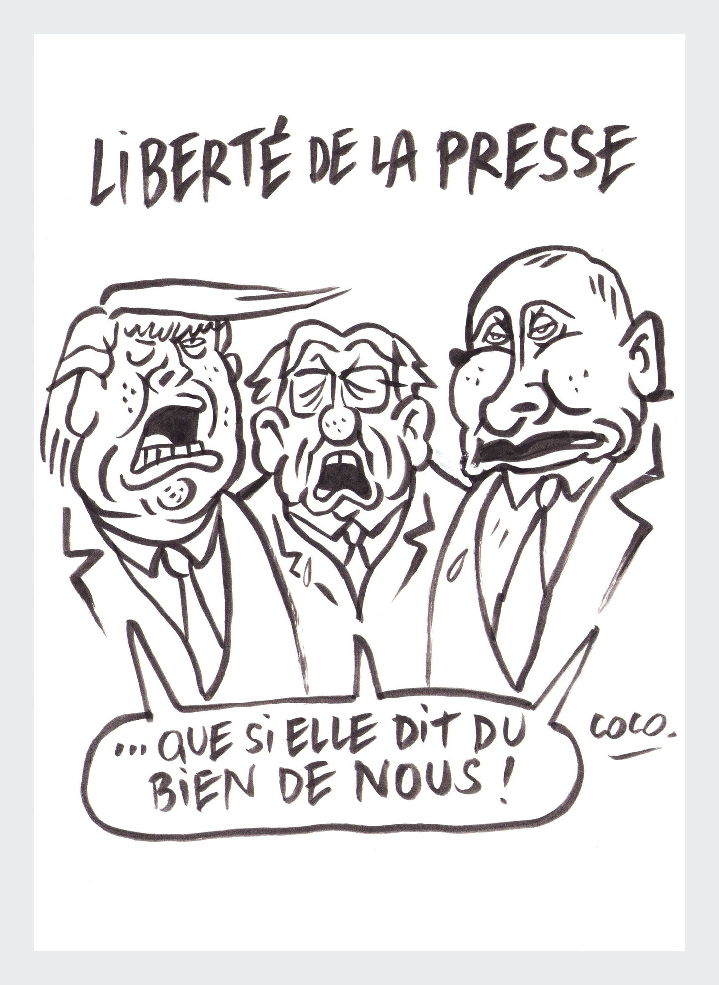 liberté de la presse - artwork