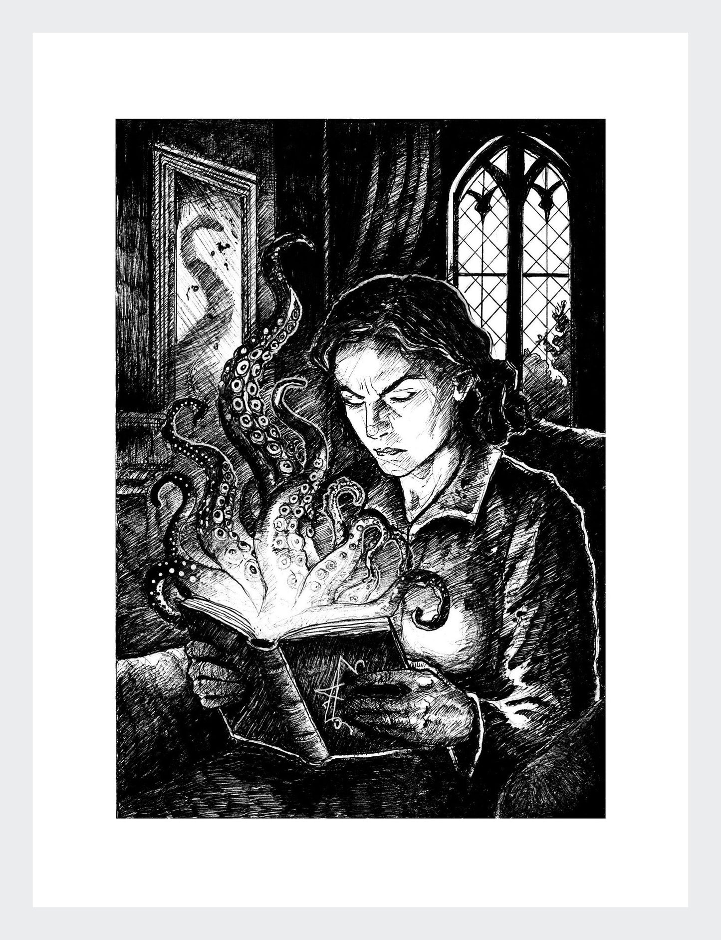 the book - artprint