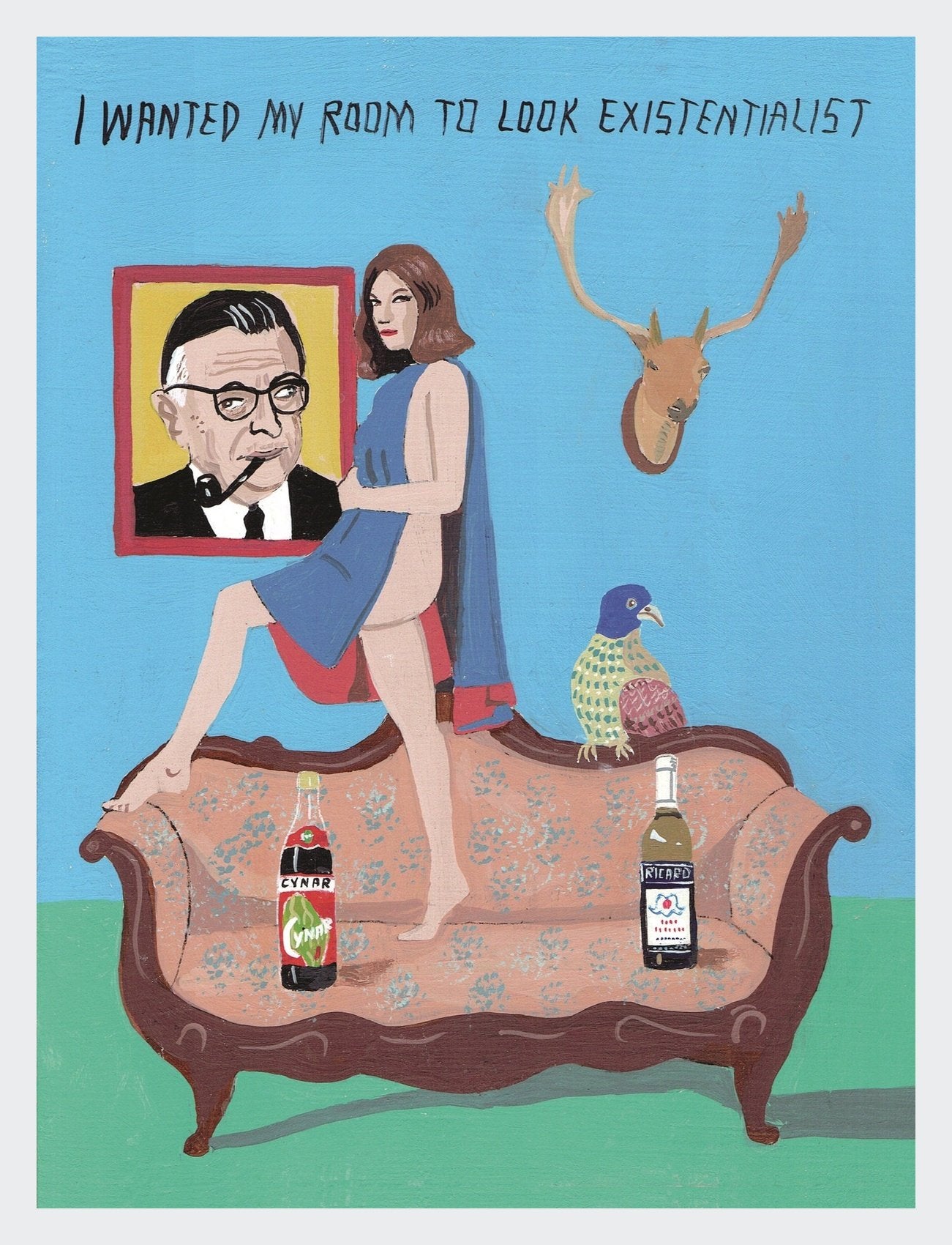 existentialism - artprint