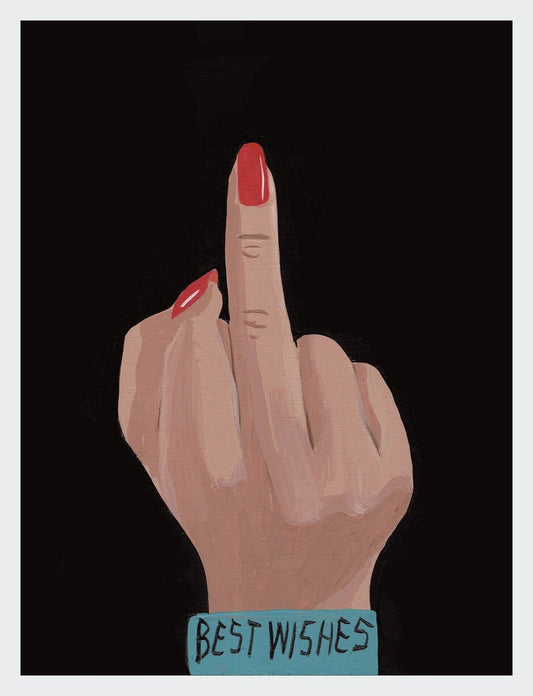 best wishes - artprint