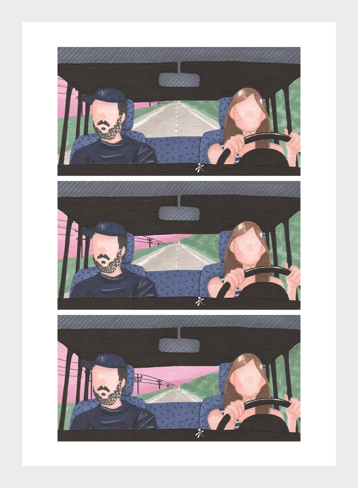 l'amour, après #36 - artprint