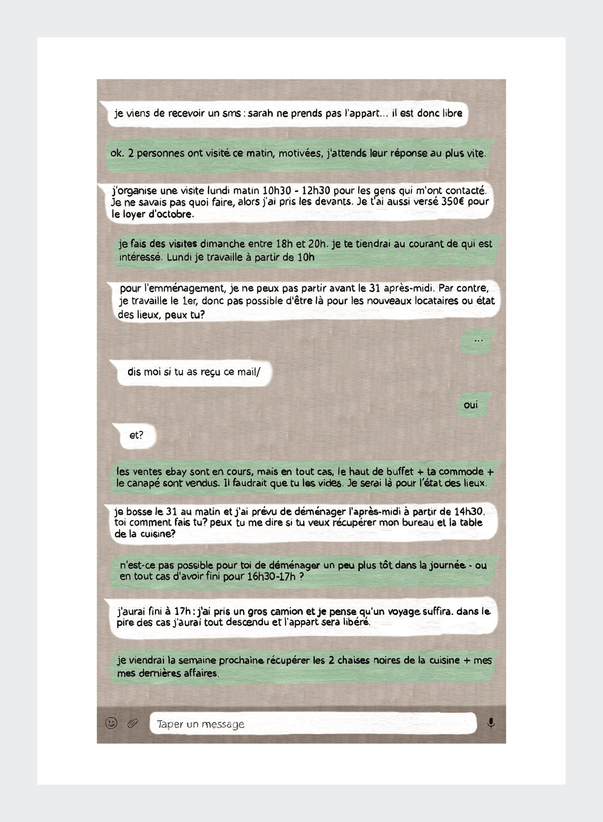 l'amour, après #37 - artprint