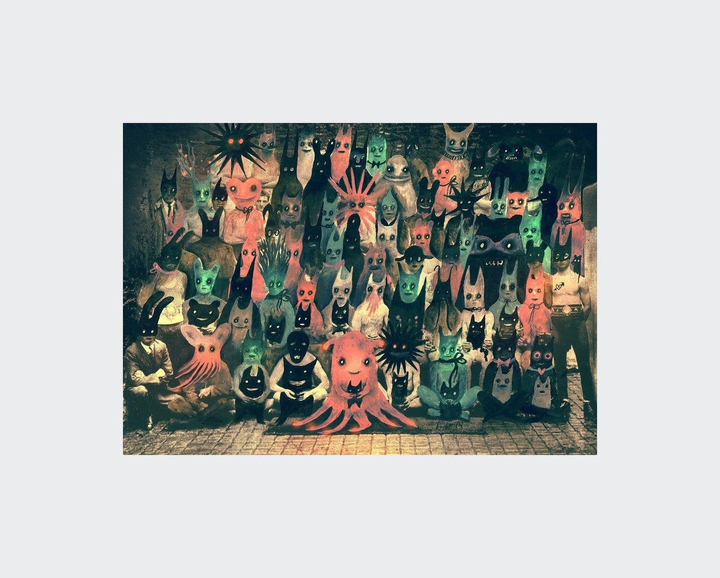 all the faces XL - artprint