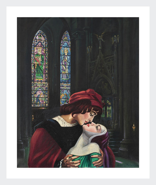 le baiser - artprint