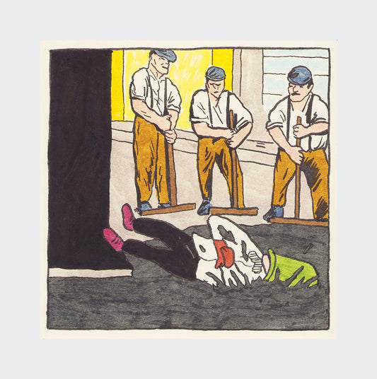 city crime comics #26 - artwork