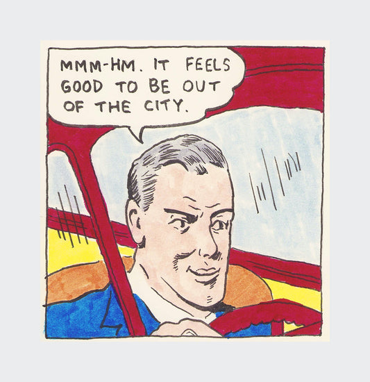 city crime comics #46 - artwork