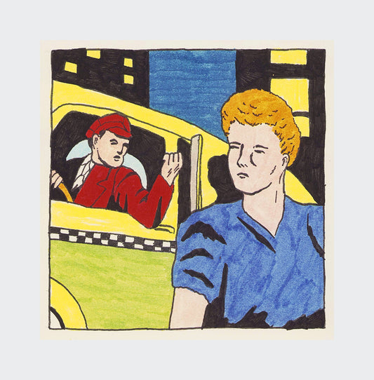 city crime comics #6 - artwork