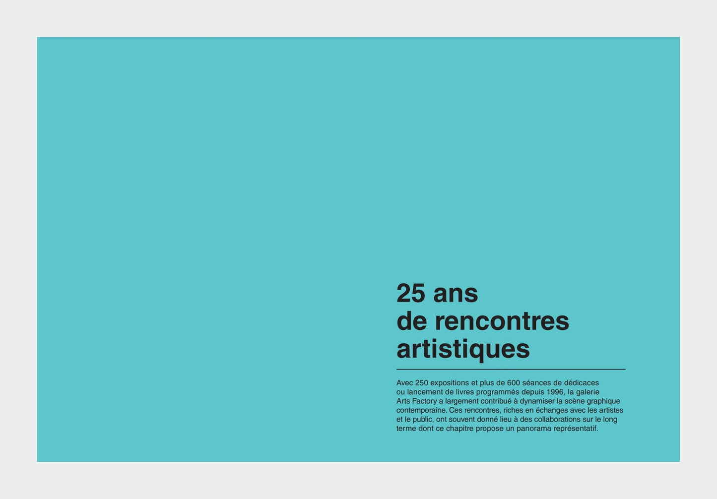 arts factory - artbook
