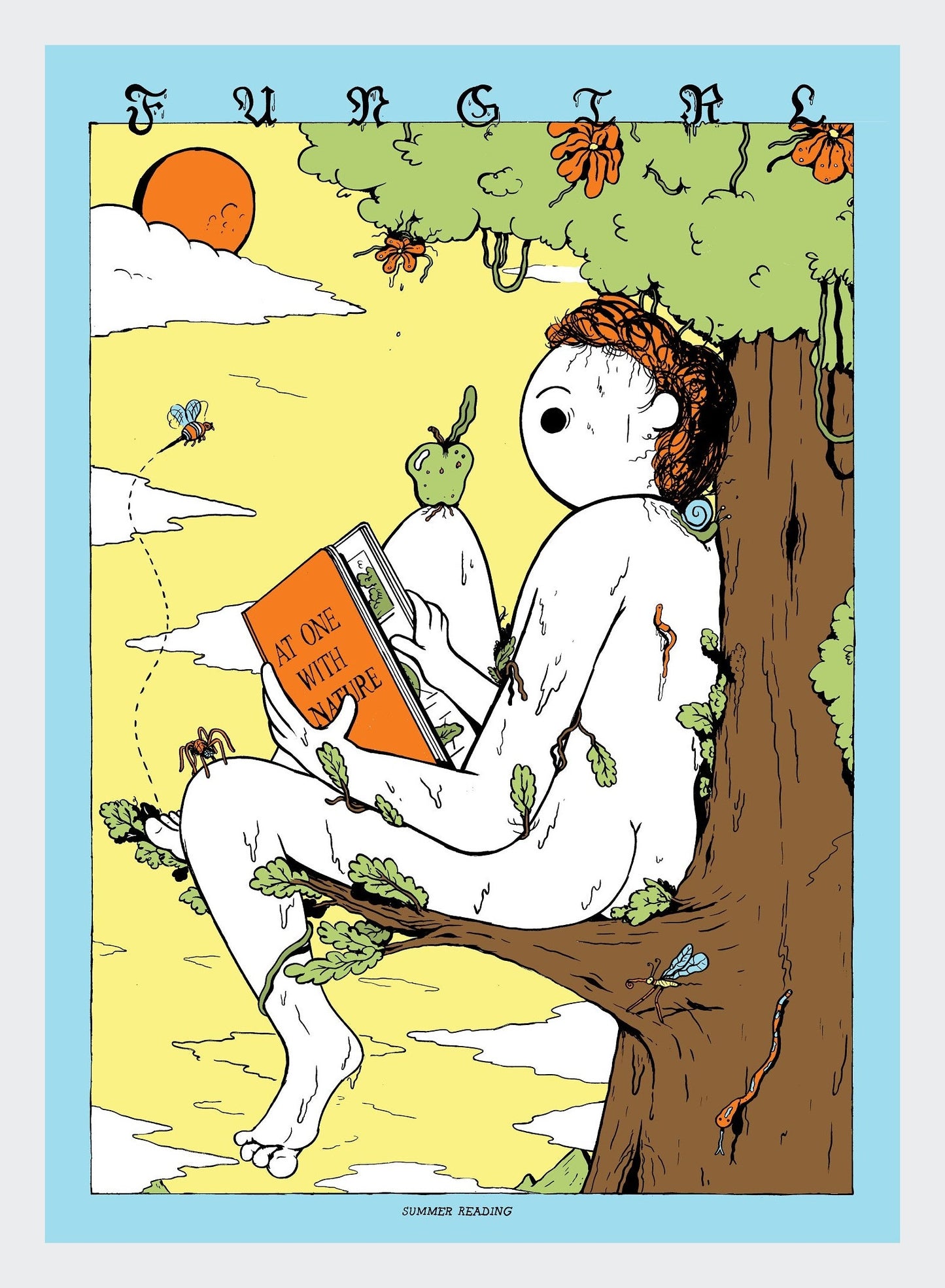 summer reading lll - artprint