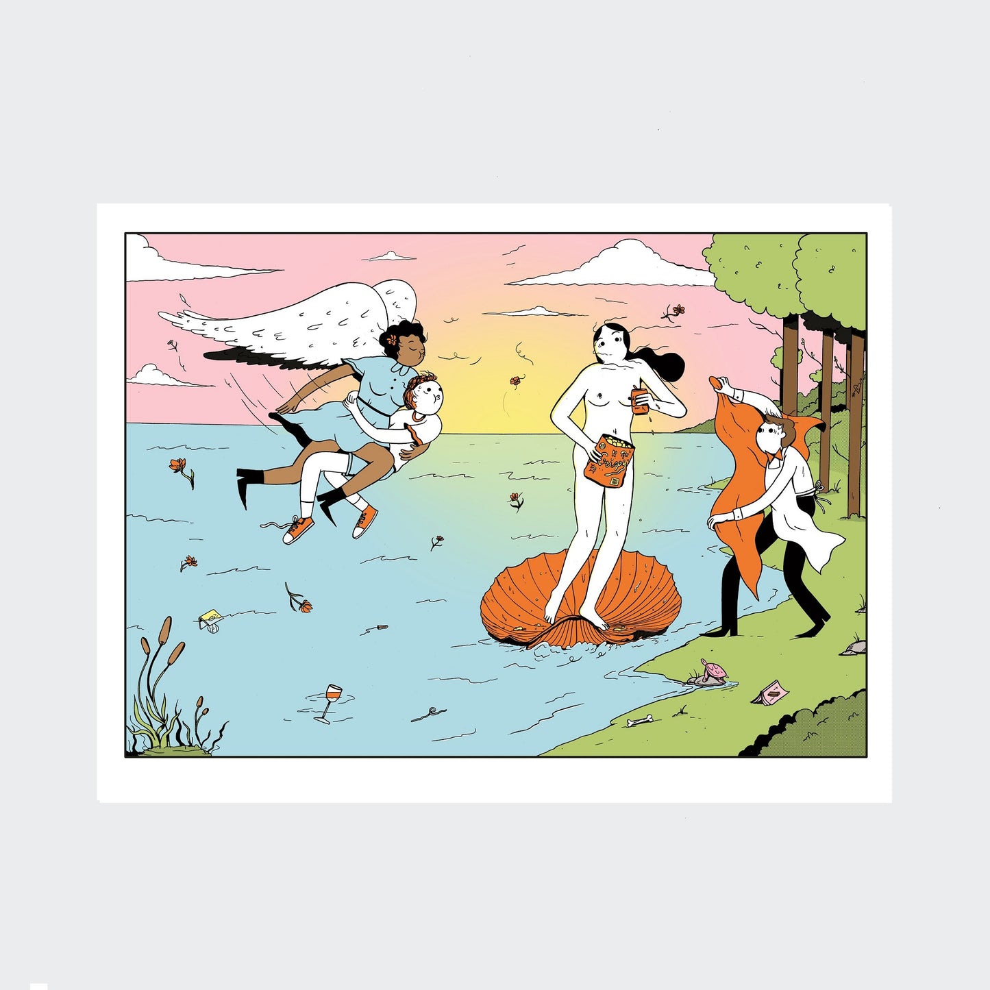 fungirl venus - artprint