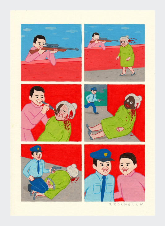 gangstagrandma - artprint