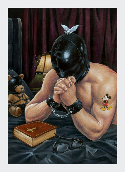 bedtime prayer l - artprint