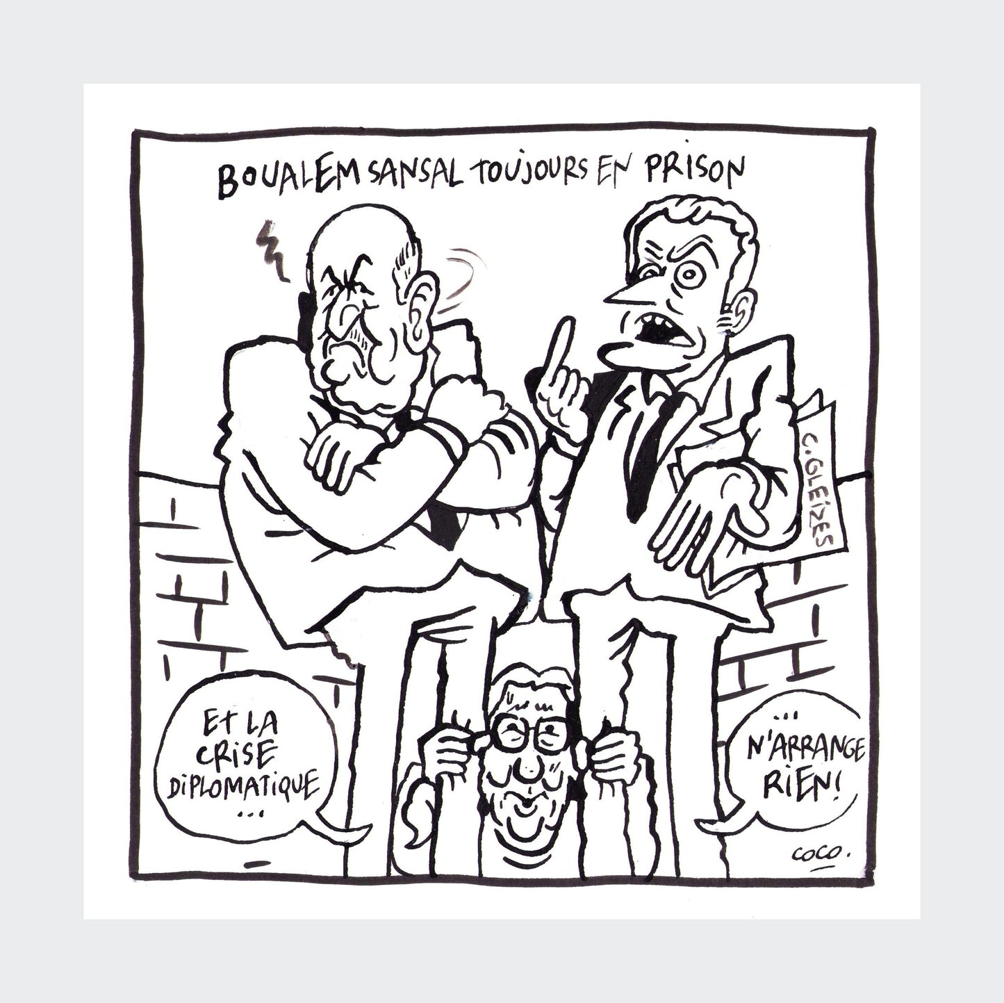 boualem sansal - artwork