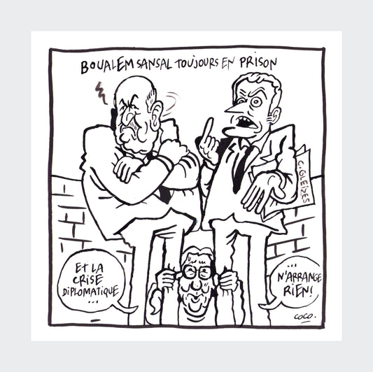 boualem sansal - artwork