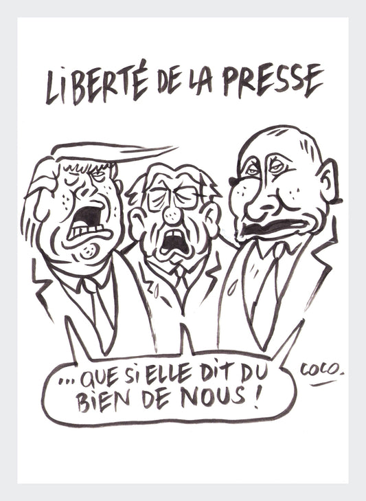 liberté de la presse - artwork