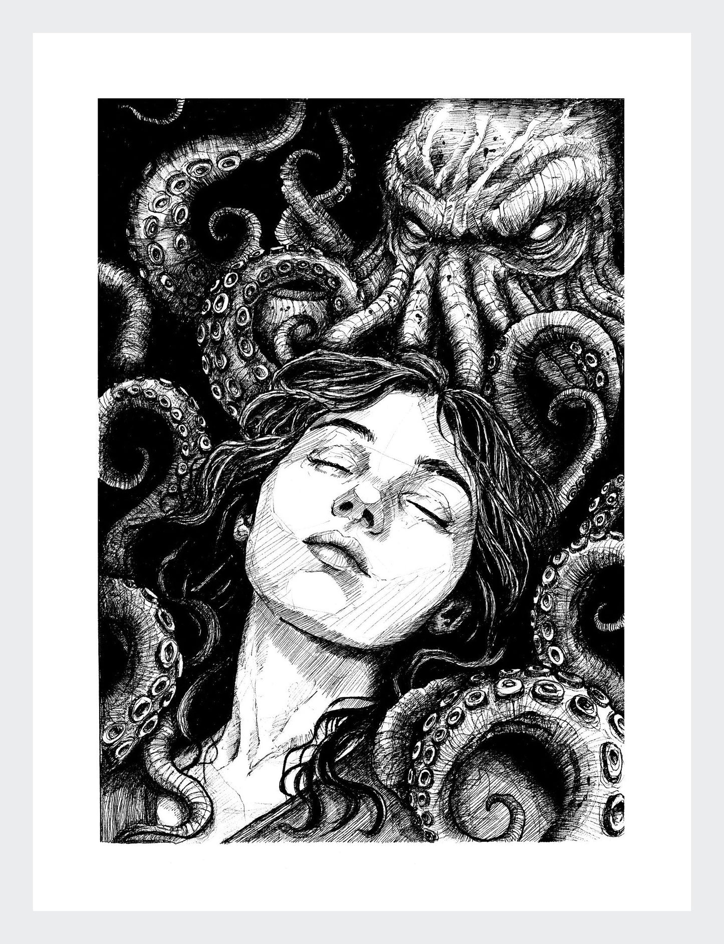 sleeping - artprint