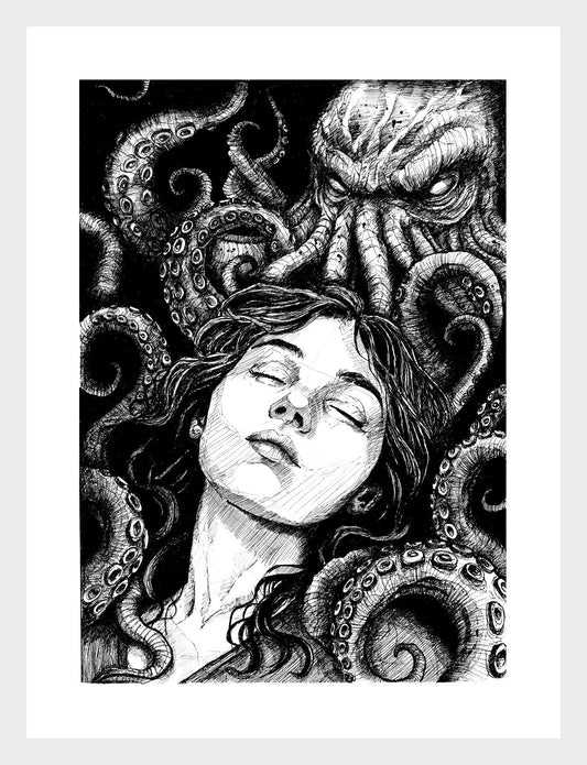 sleeping - artprint