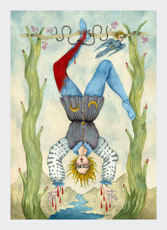 hanged man - artprint