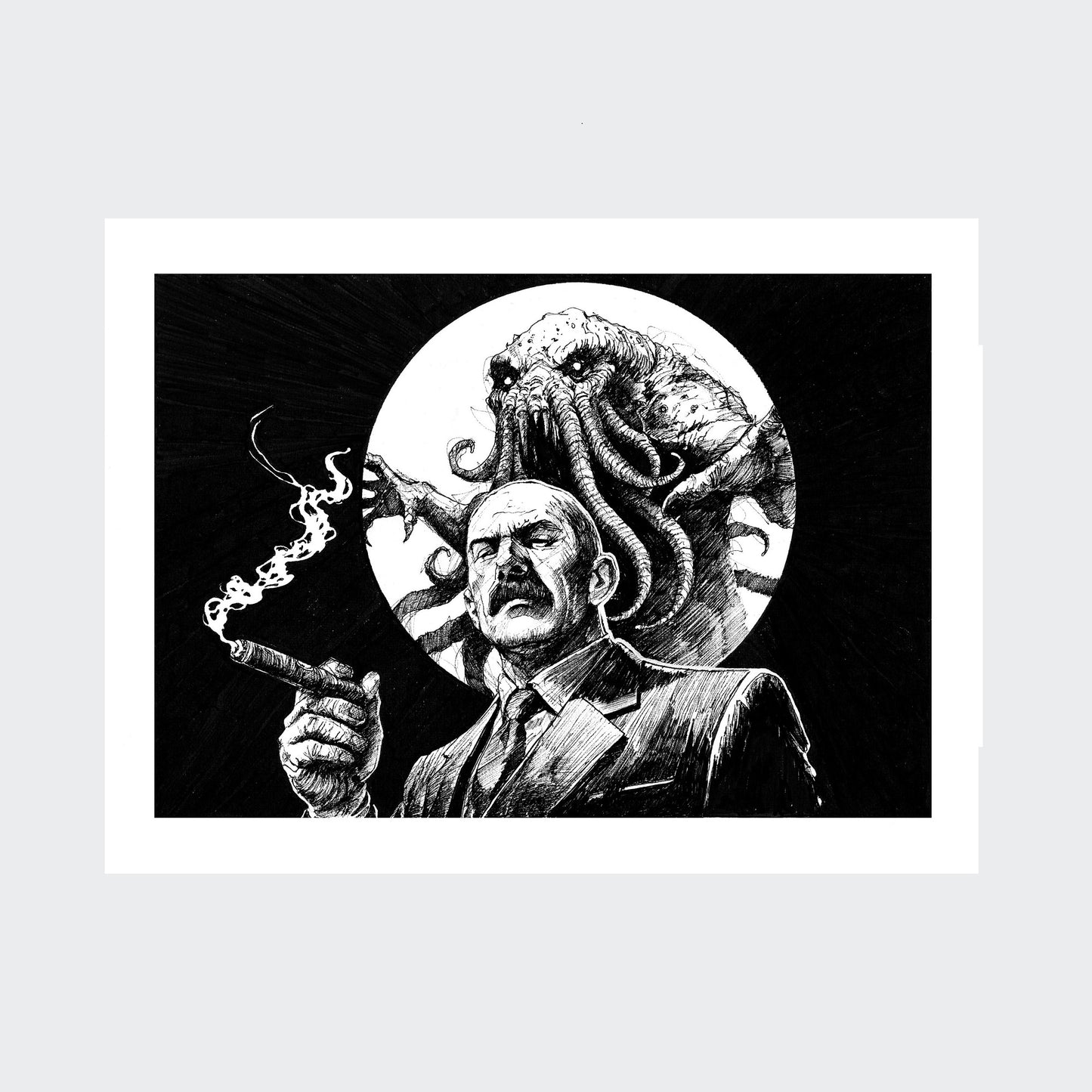 the detective - artprint