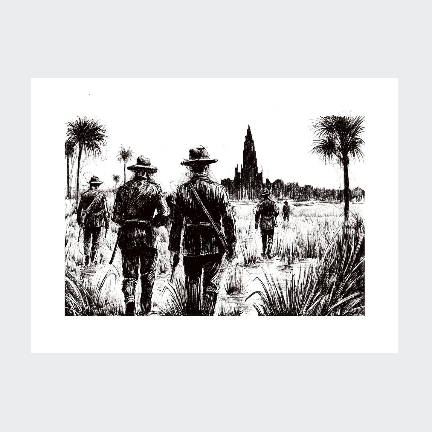 the swamp - artprint