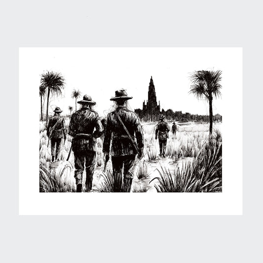 the swamp - artprint