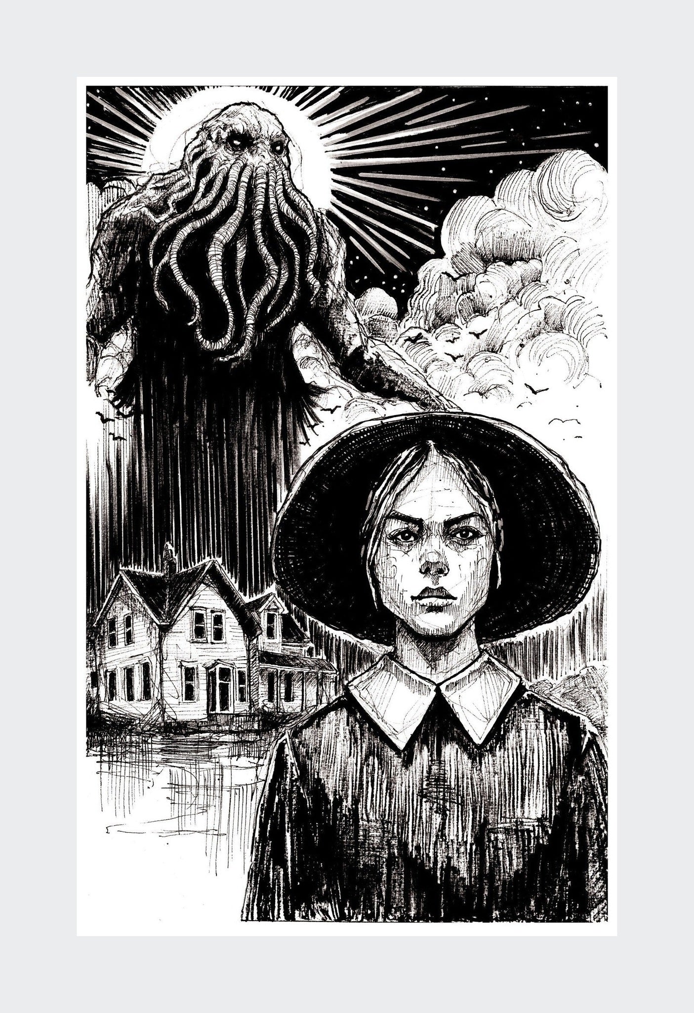 the house- artwork