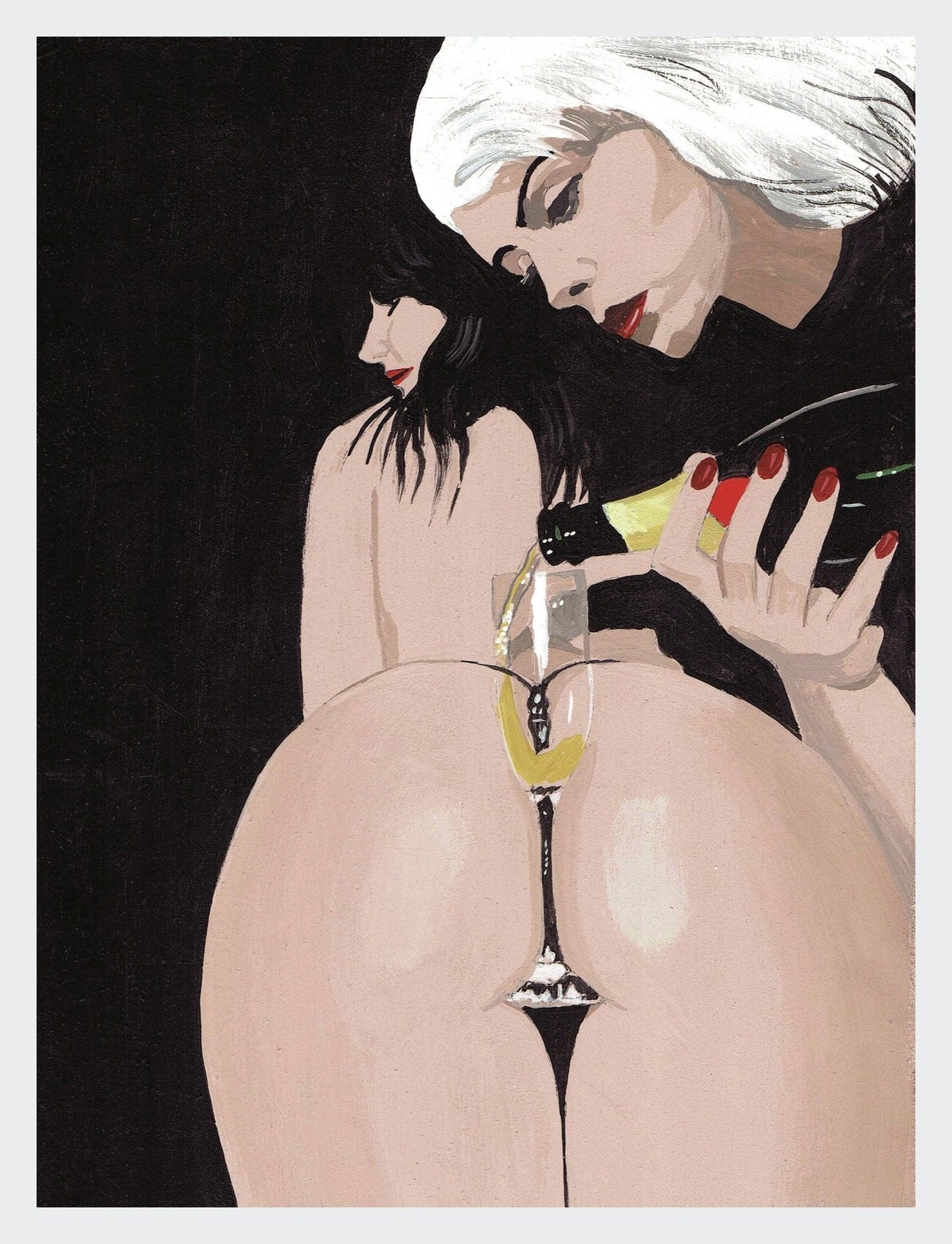 champagne - artprint