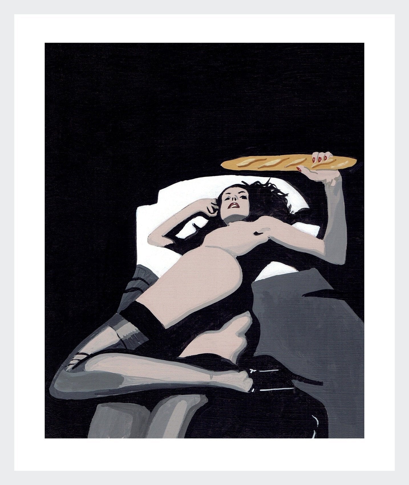 baguette - artprint