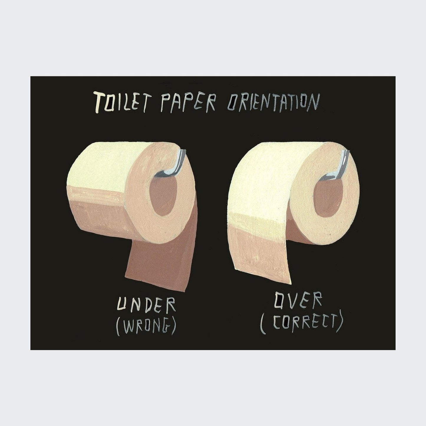 toilet paper - artprint