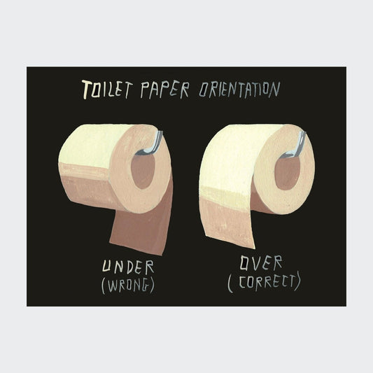 toilet paper - artprint