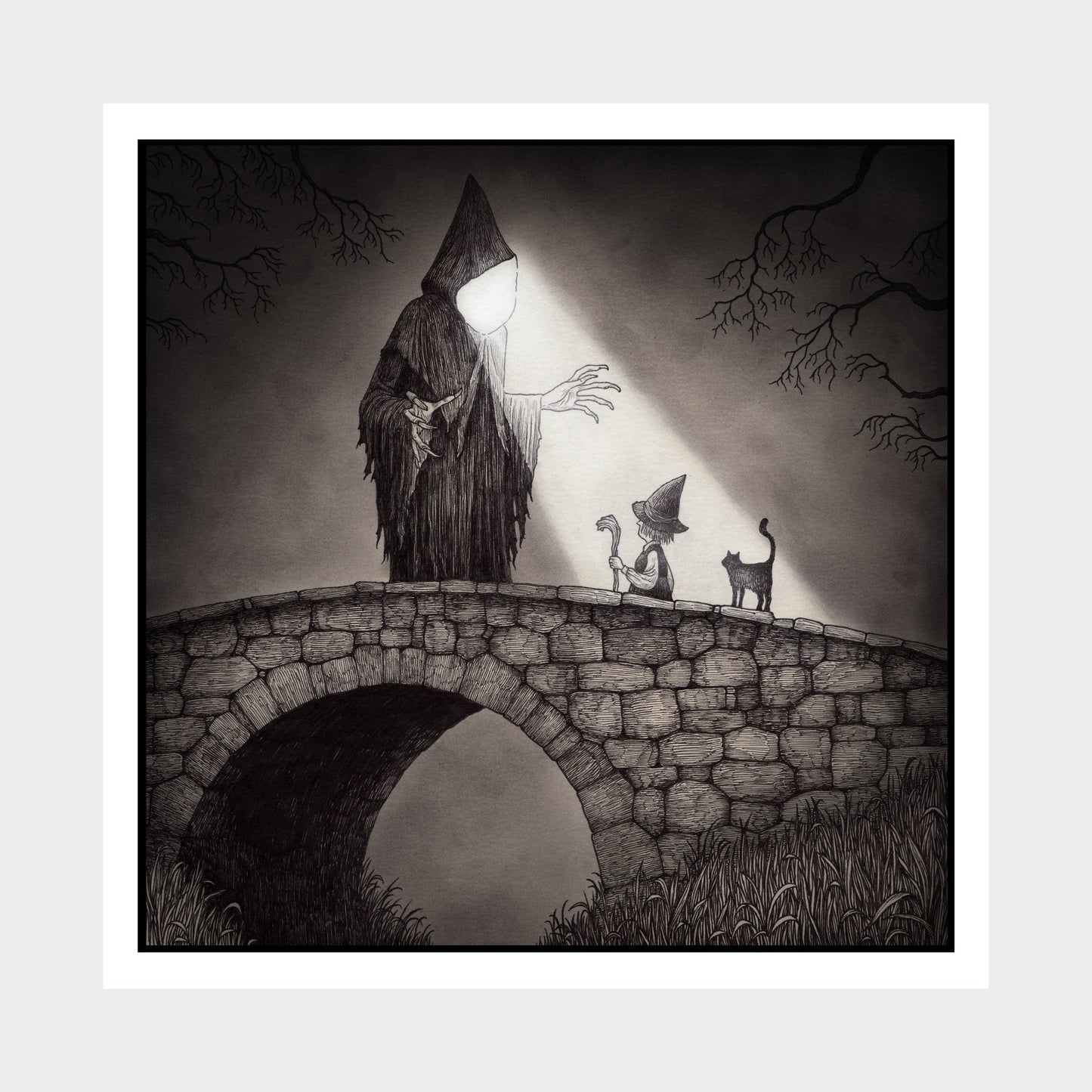 the bridge and the light - artprint