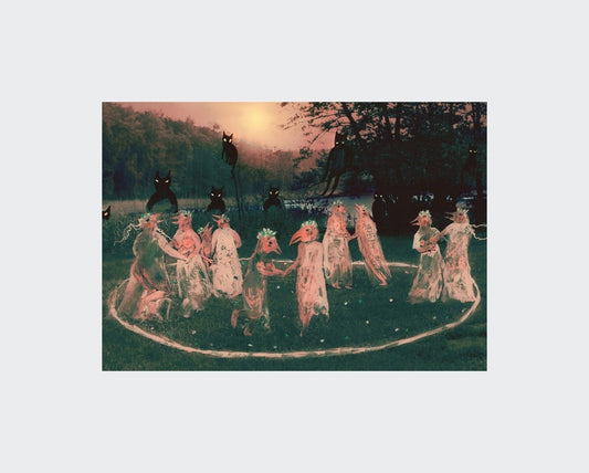 pretty birdies - artprint