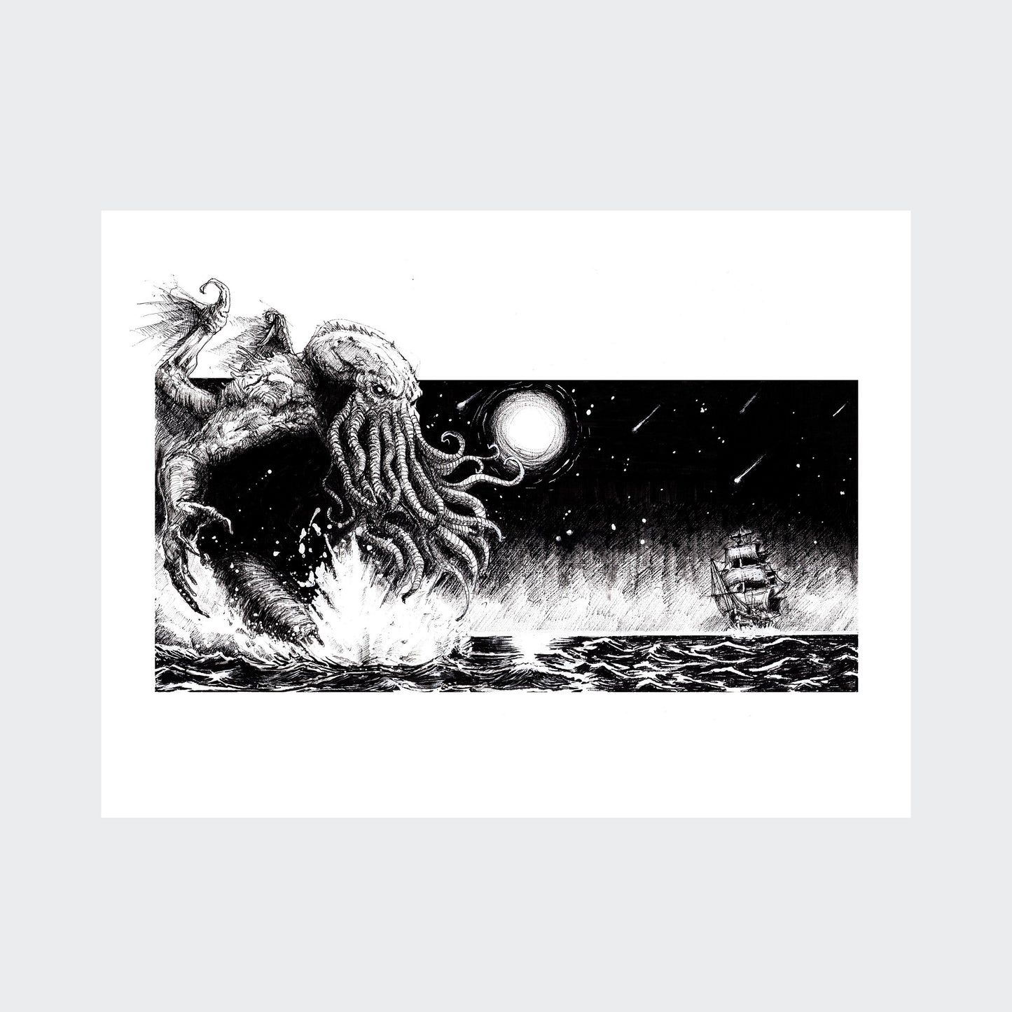 the ocean - artprint