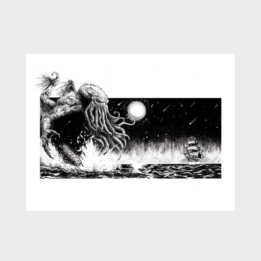 the ocean - artprint
