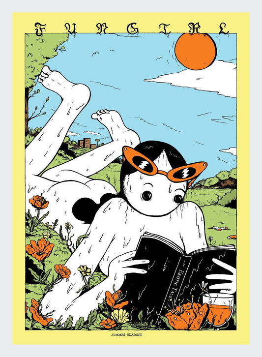 summer reading l - artprint