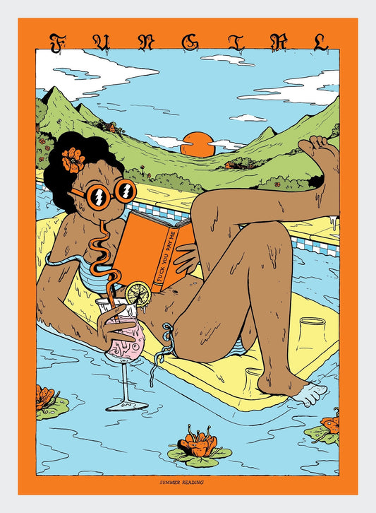 summer reading ll - artprint
