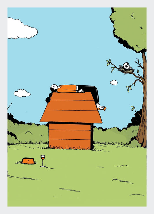 fungirl peanuts - artprint