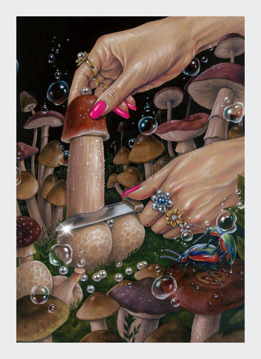 mushroom Vll - artprint